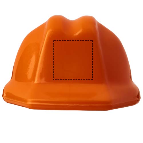 Kolt hard hat-shaped recycled keychain 4