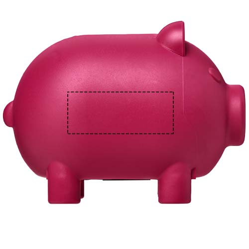 Oink recycled plastic piggy bank 3