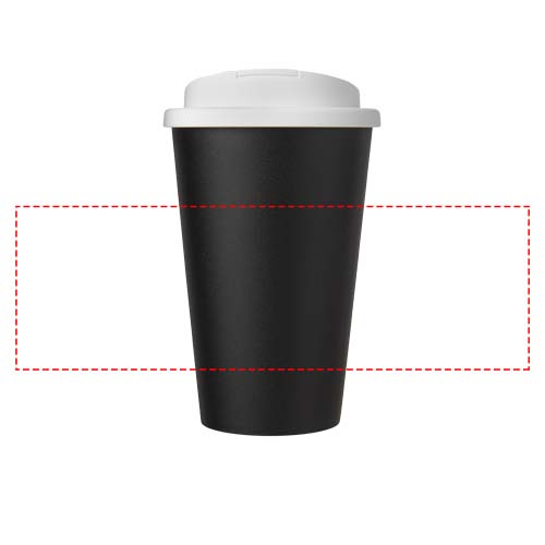 Americano® Eco 350 ml recycled tumbler with spill-proof lid 4