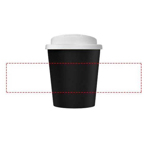 Americano® Espresso Eco 250 ml recycled tumbler with spill-proof lid  4