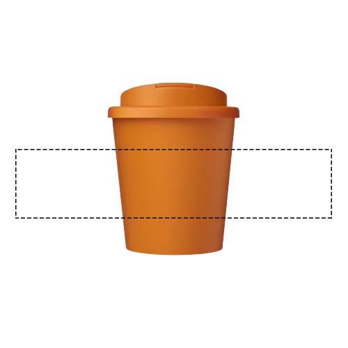 Americano® Espresso Eco 250 ml recycled tumbler with spill-proof lid  4