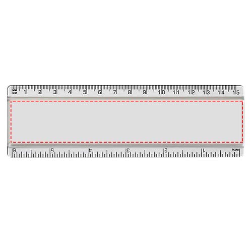 Ellison 15 cm plastic insert ruler 4