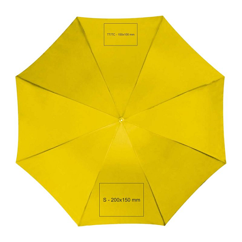 Automat umbrella, plast handle 4