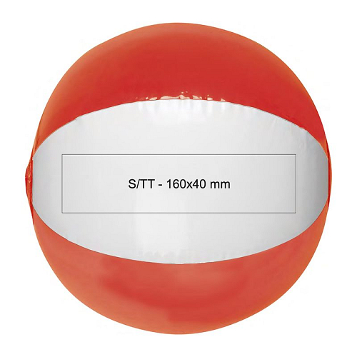 Bicolor beach ball 4