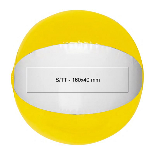 Bicolor beach ball 4