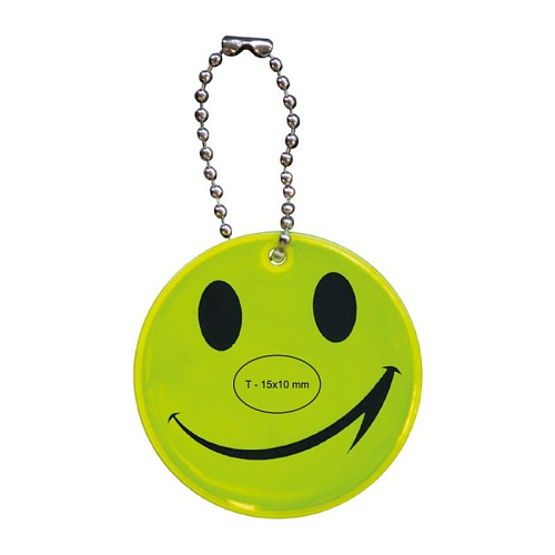 smile pendant with bead chain 2