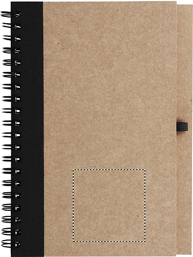 Bloc notes reciclat si pix 2