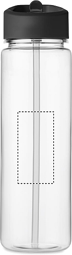 Sticla 650ml RPET cu capac PP 4