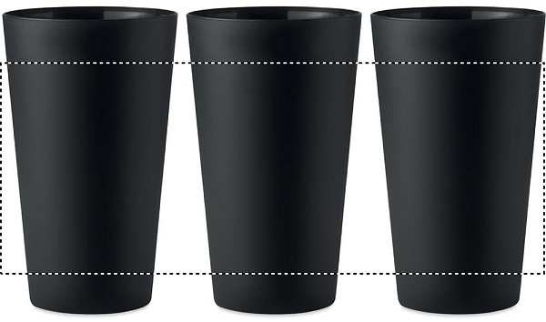 Reusable event cup 500ml 3